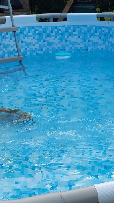 Piscina ovala cadru metalic Bestway 4.27 x 2.50 x 1