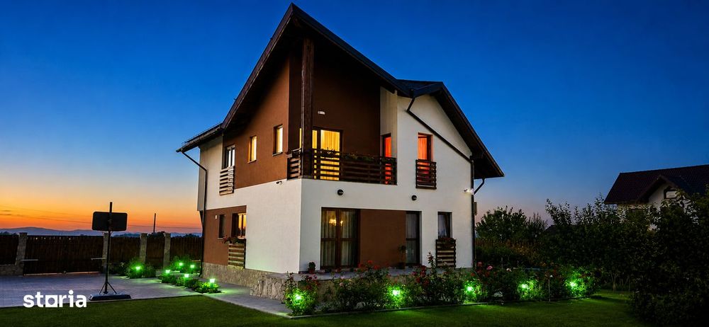 Casă Smart Home nZEB | 4 dormitoare | 173 mp | 740 mp | Săcele–Turcheș