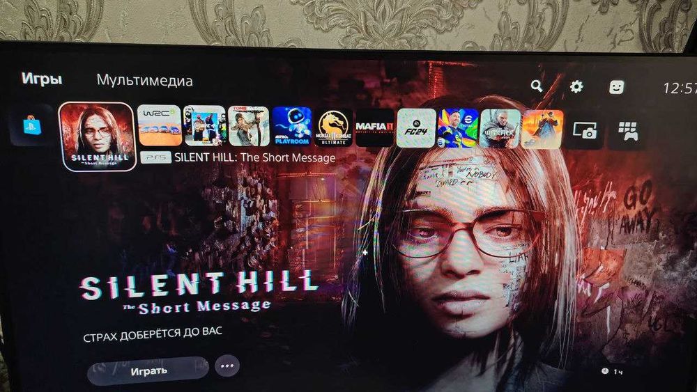 Playstation 5 slim Европы региона игры 2 джойстик 19 игры