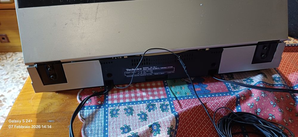 Pickup Technics SL-DL 1 tangential