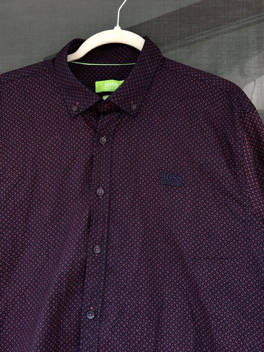 Мъжка риза Hugo Boss (Texus / Modern Fit) - размер 2XL, Отлично състояние