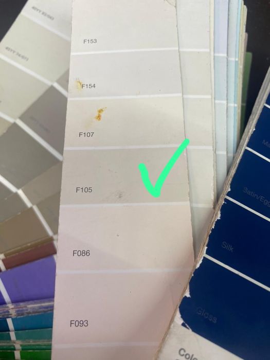 Краска для стен, новая