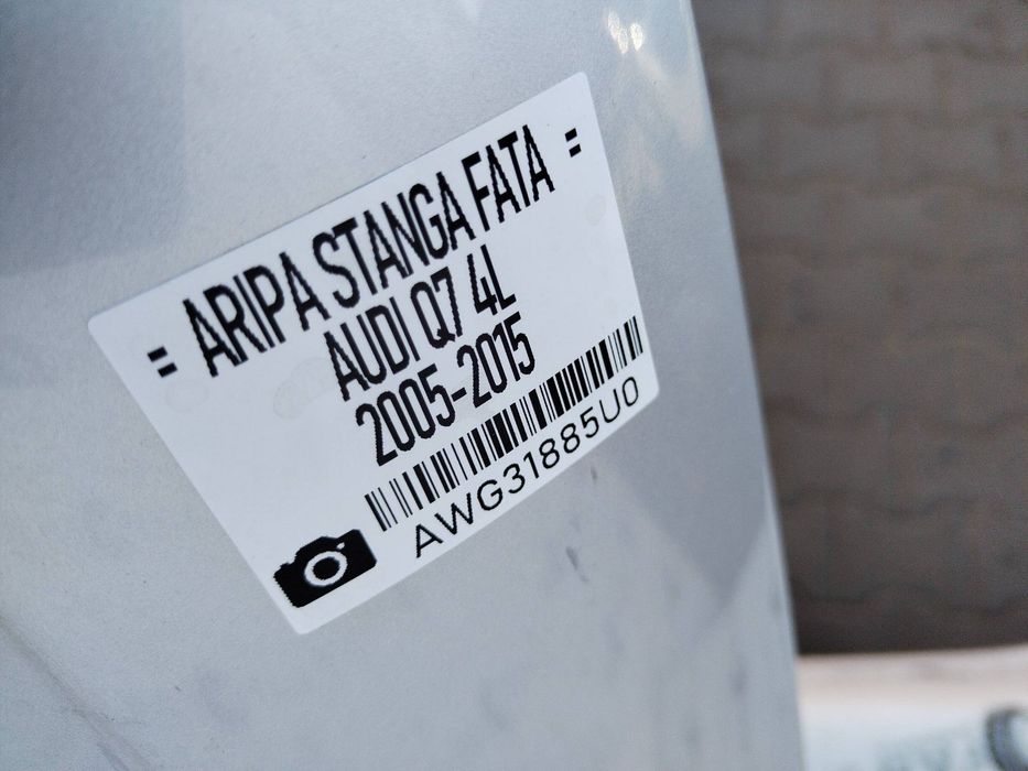 Aripa stanga Audi Q7 4L an 2005-2006-2007-2008-2009-2010-2011-2012-201