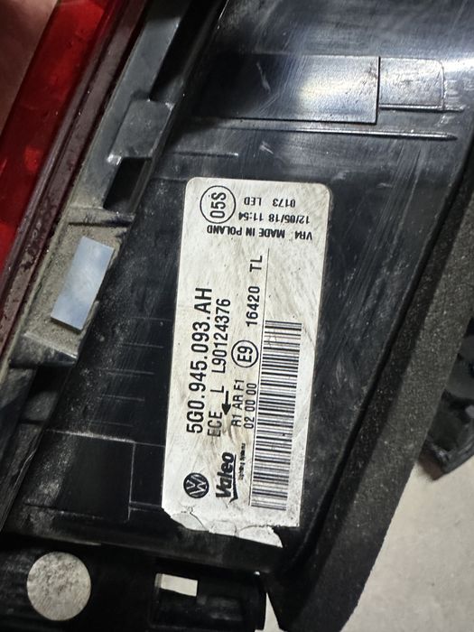Stop Led haion stanga/dreapta VW Golf 7 cod 5G0945093AH 5G0945094AH