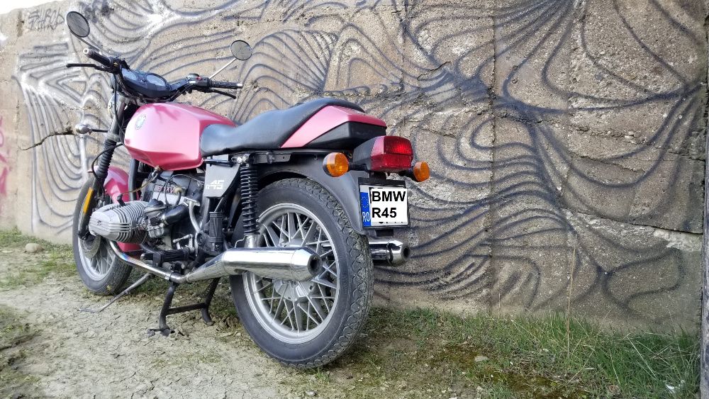 BMW R45 1980 Custom Cafe Racer Scrambler