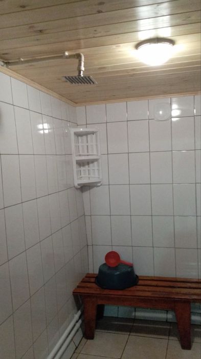 Семейная баня на дровах