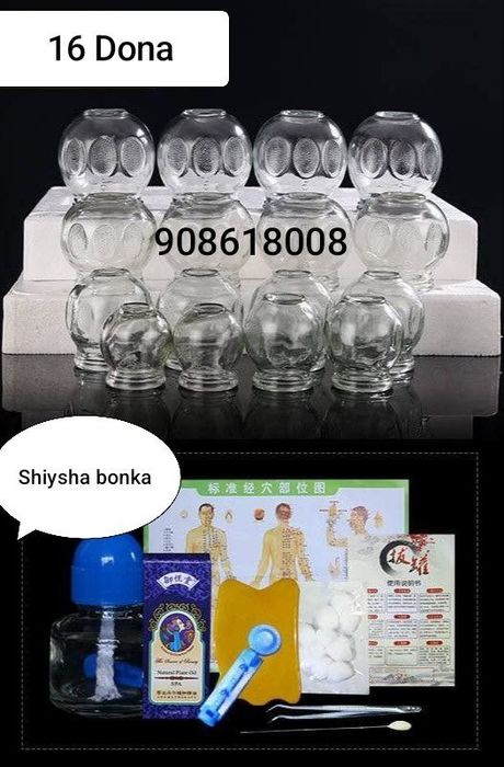 Shisha bonka.Olovli bonka bambuk bonka  medisinskiy bonka.