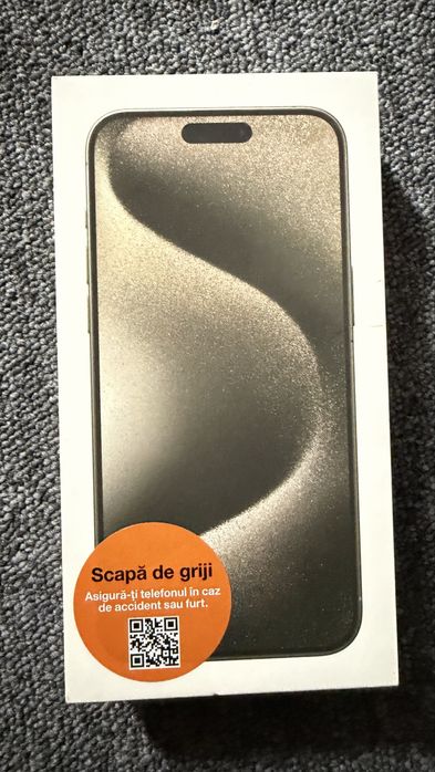 Vand cutii Iphone 16 pro si 15 pro max