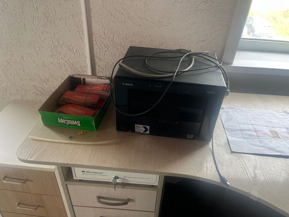 Моноблок и монитор + принтер
