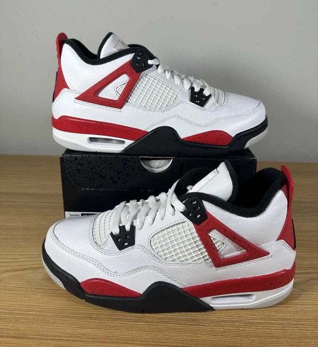 Jordan 4 Red Cement (42) FULLBOX | Livrare rapida cu verificare