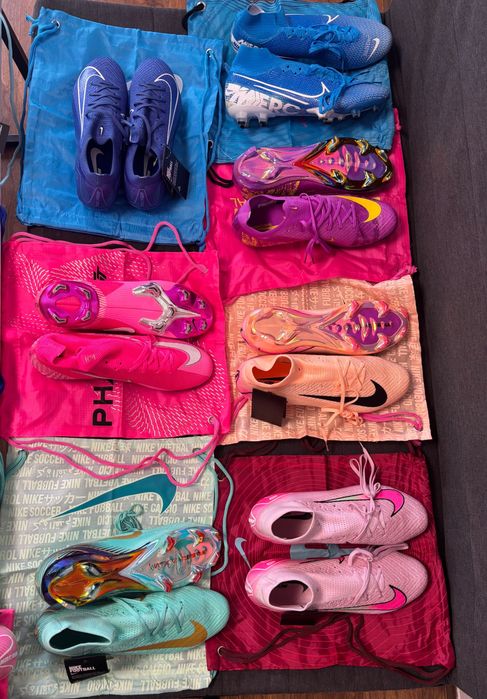Ghete fotbal Nike Mercurial Air Zoom – noi cu etichetă – mai multe modele