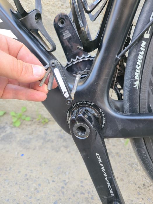 Карбонов S-works Dura-ace 2x11 7.9 кг 54см рамка върхов клас