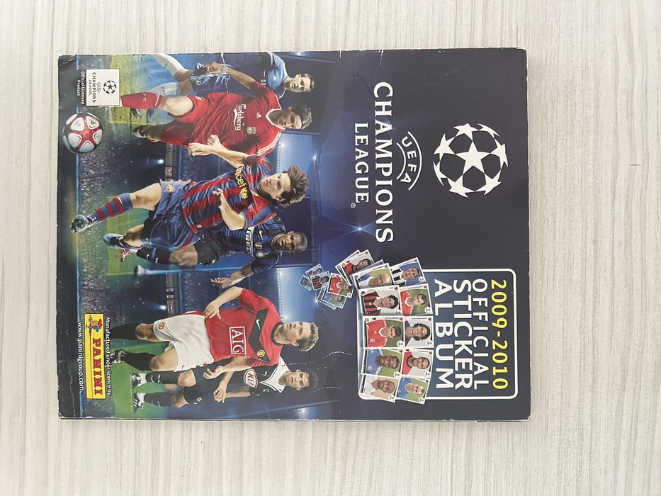 Panini Champions League 2009/2010 – напълно попълнен албум