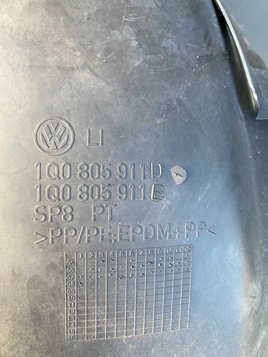 Carenaj stanga fata VW EOS, 2006-2013, stare perfecta, original