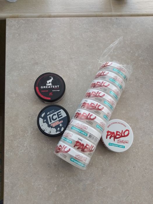 Snus Pablo 50mg cu mentă
