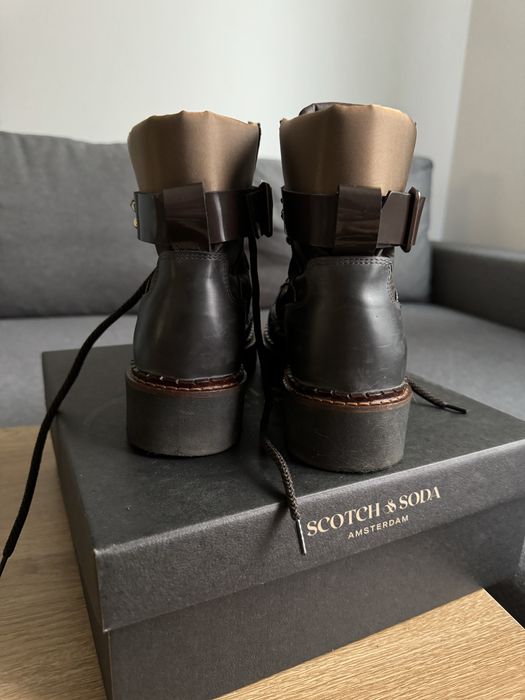 36 н-р Кафяви боти Scotch&Soda