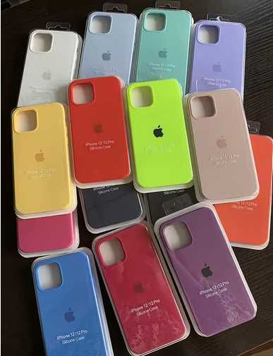 Huse iphone silicon cu logo