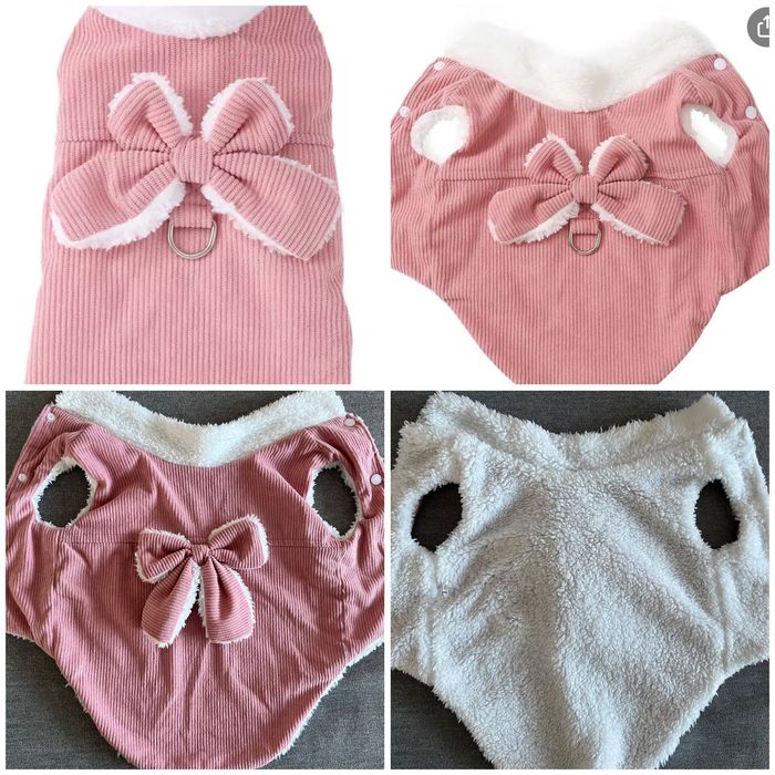 Ново яке за куче в розово