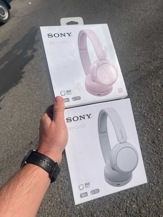 casti sony wh ch 520,noi,sigilate