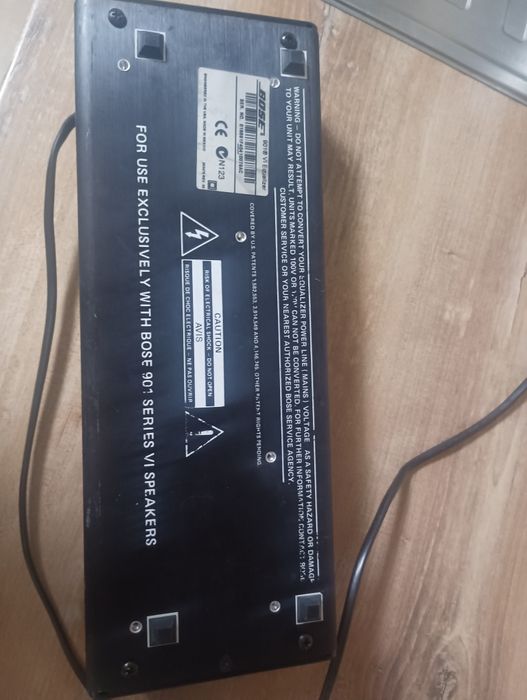 Bose 901 series 6 active equalizer