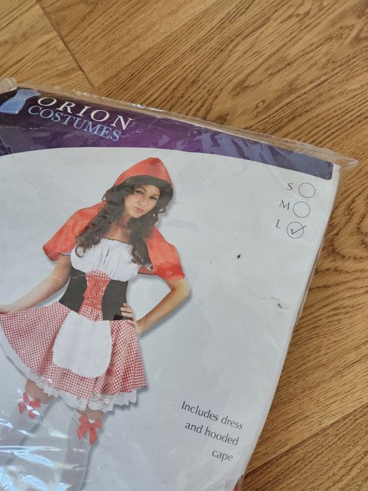 Costum Halloween L femei scufita rosie sexy