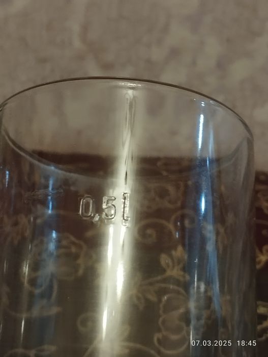 Пивная кружка 0.5 литра