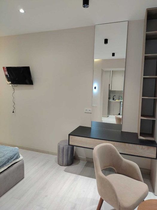 Продается 1-комн. новостройка 33 м² с ремонтом и мебелью