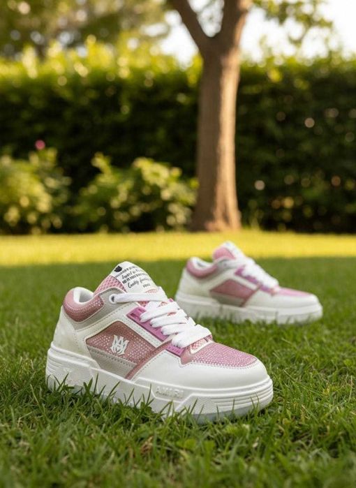 Adidasi AMIRI MA 1 Roz - Pietricele - Full Box