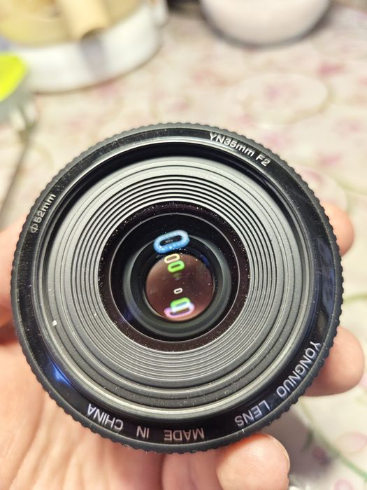 Объектив yn 35mm f2 под canon ef