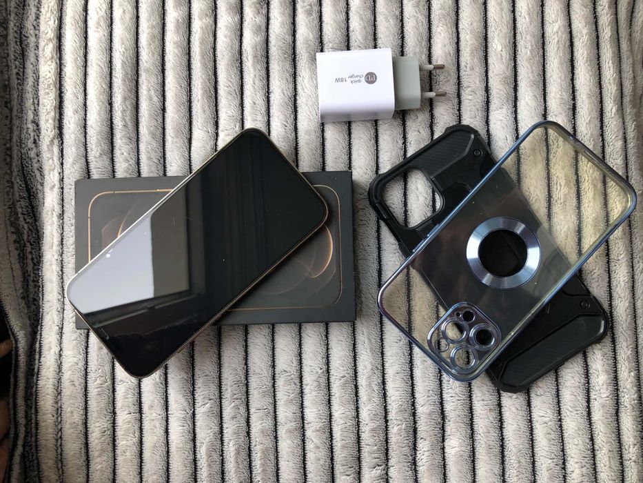 Възможен бартер/Iphone 12 pro max- Gold 128GB