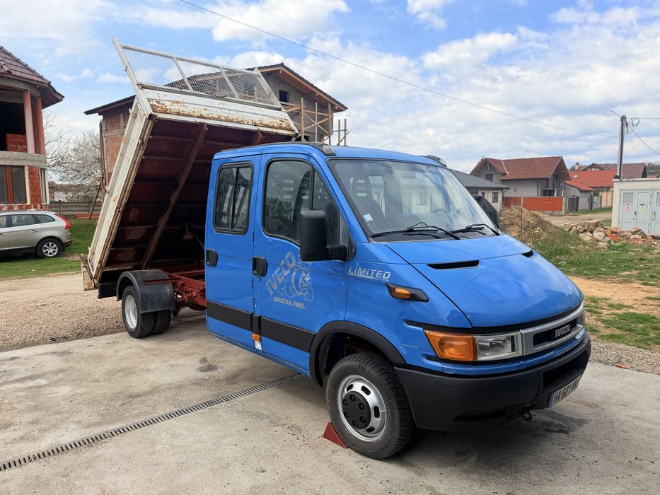 Vand iveco Daily 35c15-Basculabil 7 locuri