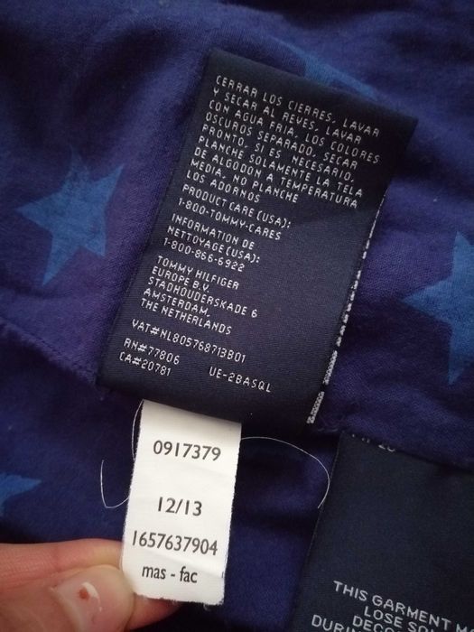 Tommy Hilfiger оригинално дамско преходно яке с колан и пайети р-р M