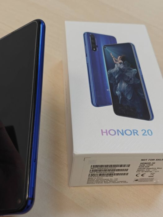 Honor 20 Sapphire Blue (6GB/128GB) • Ca NOU • Procesor P30 Pro