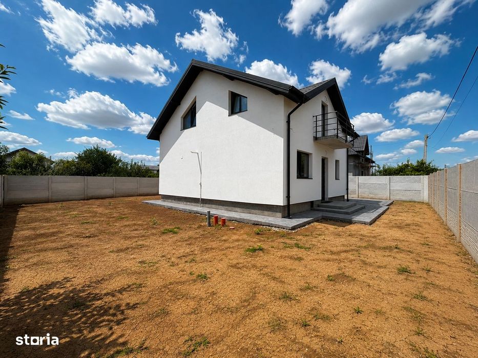 Casă individuală nouă de vânzare | 4 camere | Teren 400 mp | 160.000