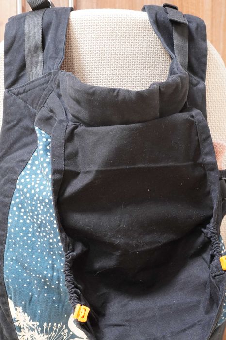 Marsupiu Toddler Twilight, Beco, Bumbac, Negru/Albastru