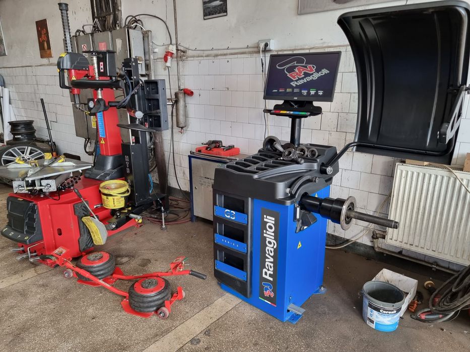 Masina de echilibrat roti RAVAGLIOLI, model G3.150WS Si in Rate