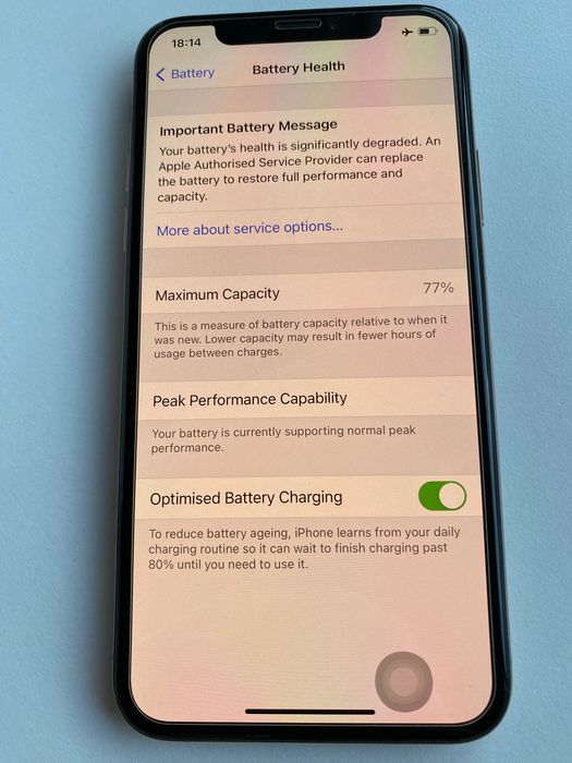 iPhone XS 64mb с кутия