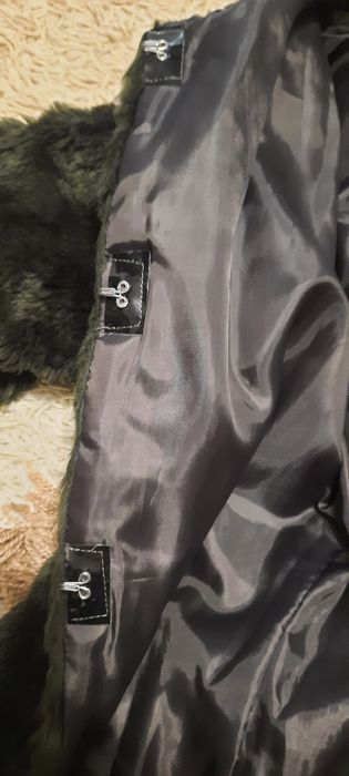 Haină din blană artificială