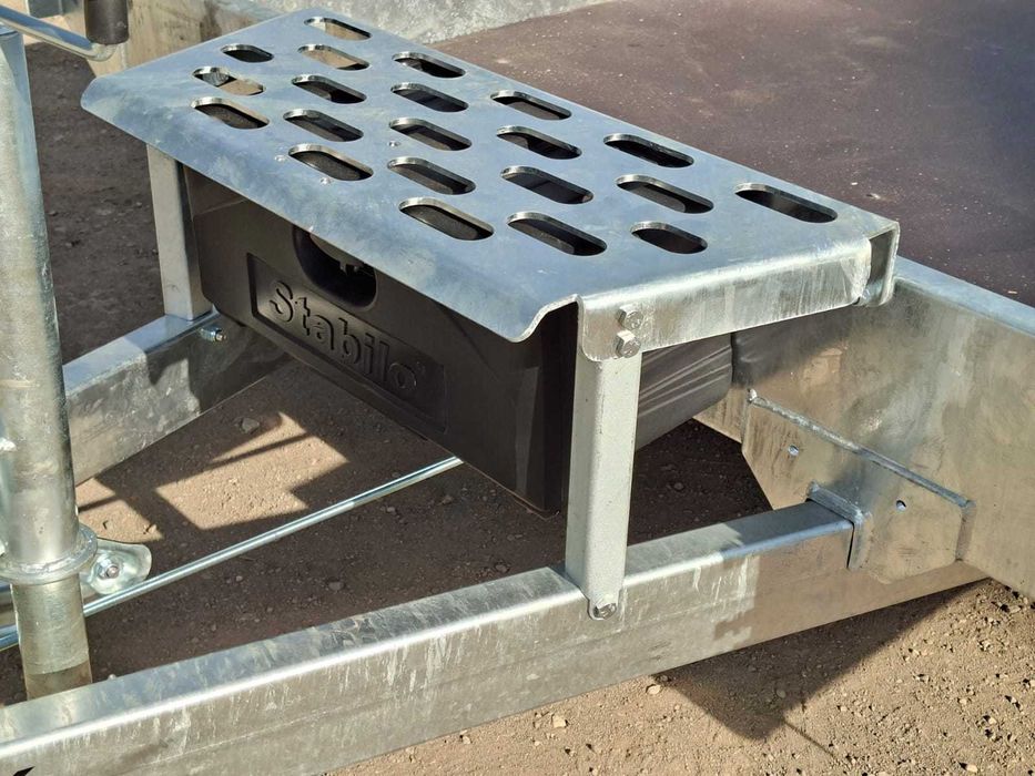 НОВО ремарке за строителна техника VLEMMIX MT400 3500kg