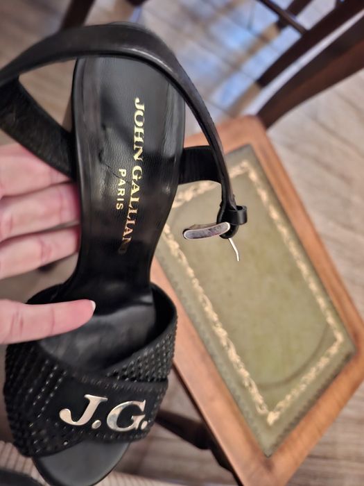 Sandale piele J.Galliano
