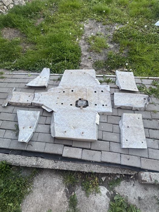Vand scut aluminiu atv (POLARIS SCRAMBLER S)