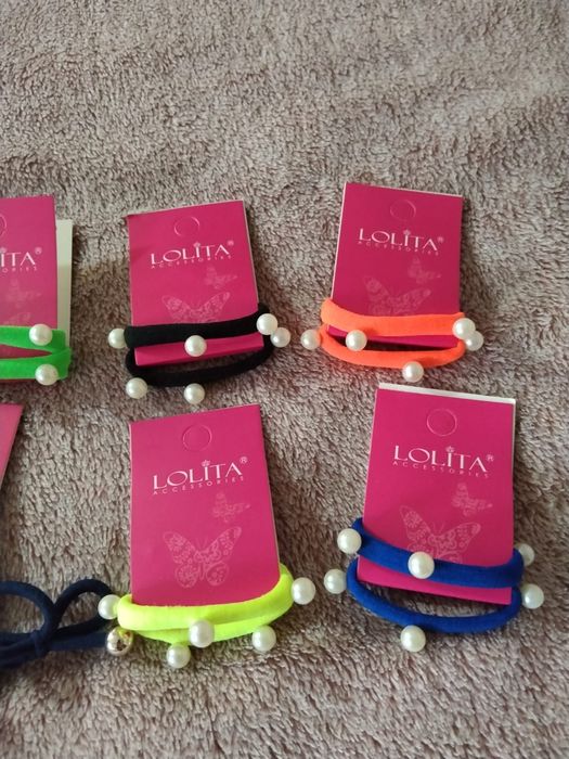 12 bucati elastice par fetite