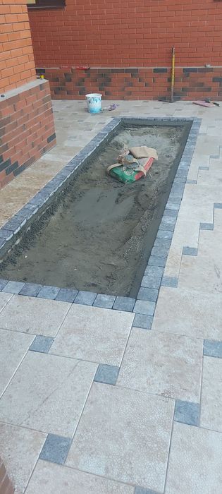 Укладка брусчатка