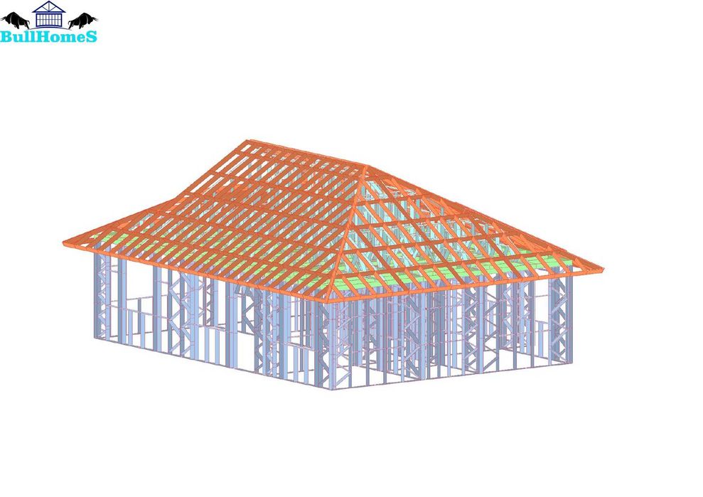 Къща,Бунгало,Преместваема къща,Сглобяеми къщи,Модулни,Жилищни-106,9м²