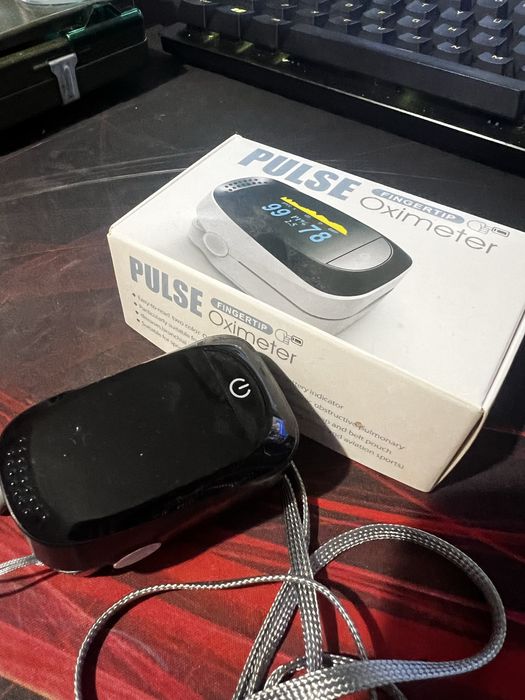 Pulsoximetru Digital Fingertip – Măsurare Oxigen (SpO2) și Puls