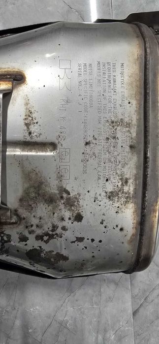 Toba originala OEM Kawasaki 636 2005-2006