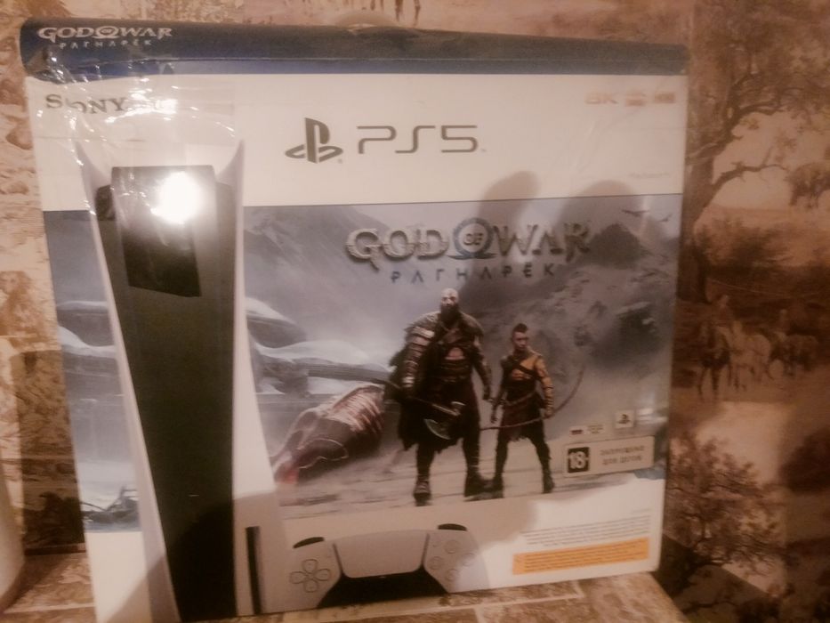 Обмен PS5 fat с дисководом, на PS4(Прошитый именно)