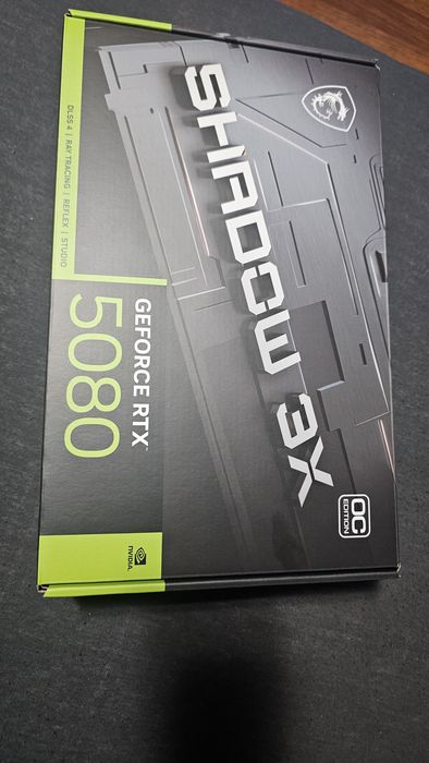 MSI RTX 5080 shadow3x