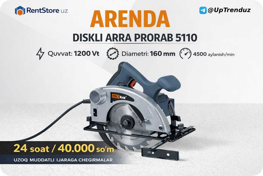 Ijara Diskli Arra PRORAB 5110