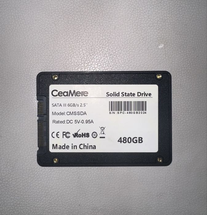 SSD CeaMere новый 480гб